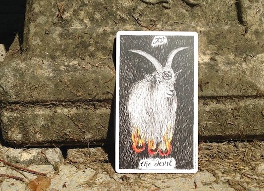 The Devil tarot card Wild Unknown