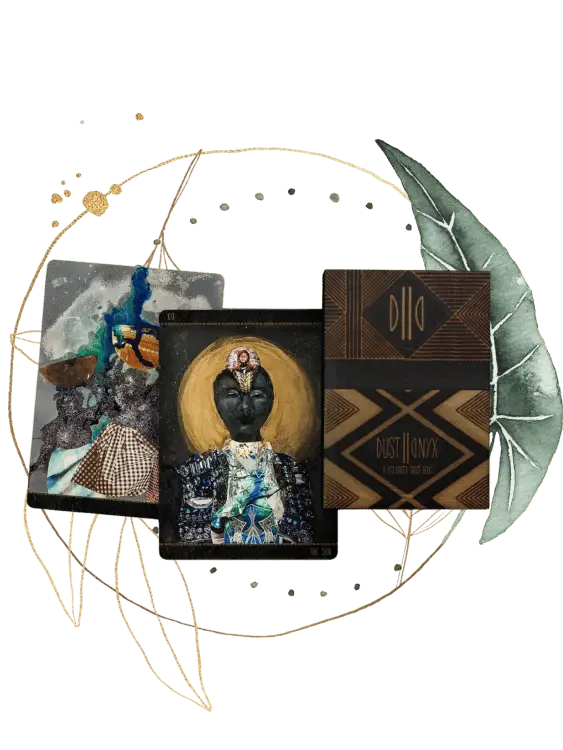 Dust II Onyx: A Melanated Tarot (Travel Edition) - Image 3