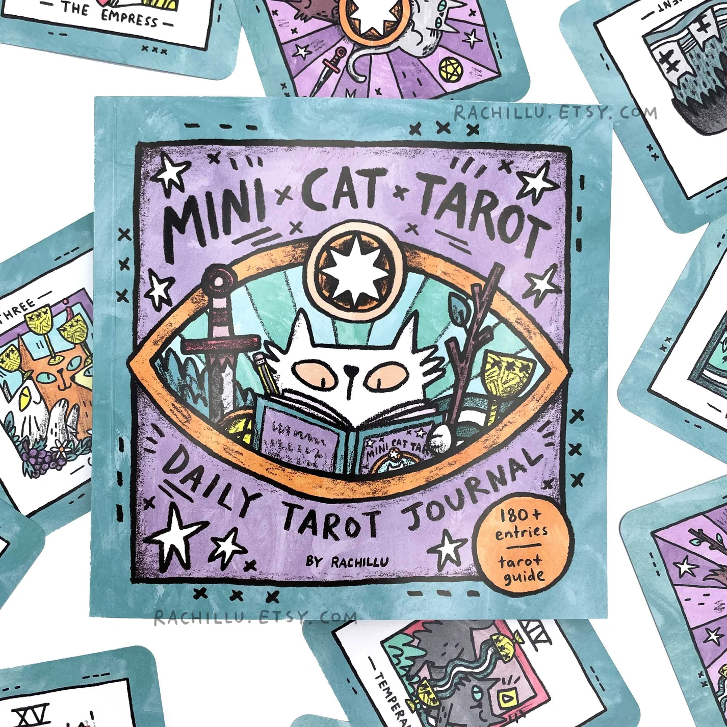 Mini Cat Tarot Daily Tarot Journal