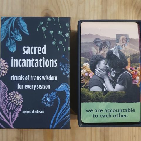 Sacred Incantations deck + book